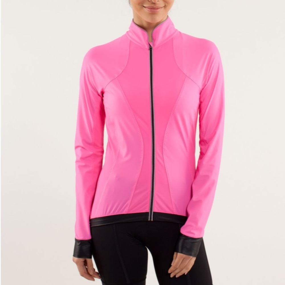 Lululemon Women's Hot Pink Full-Zip Performance Jacket
